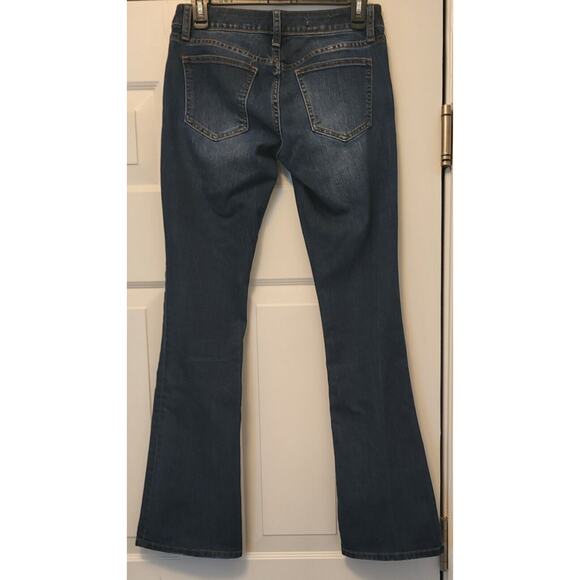 Gap Curvy Flare Womens Low Rise Stretch Blue Jeans Size 25/0r - Picture 6 of 11